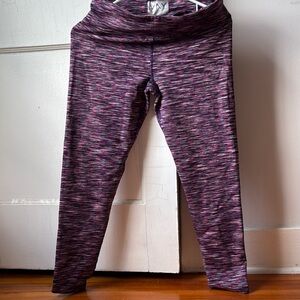 Marc New York Purple Leggings Athletic Performance. New without tag.